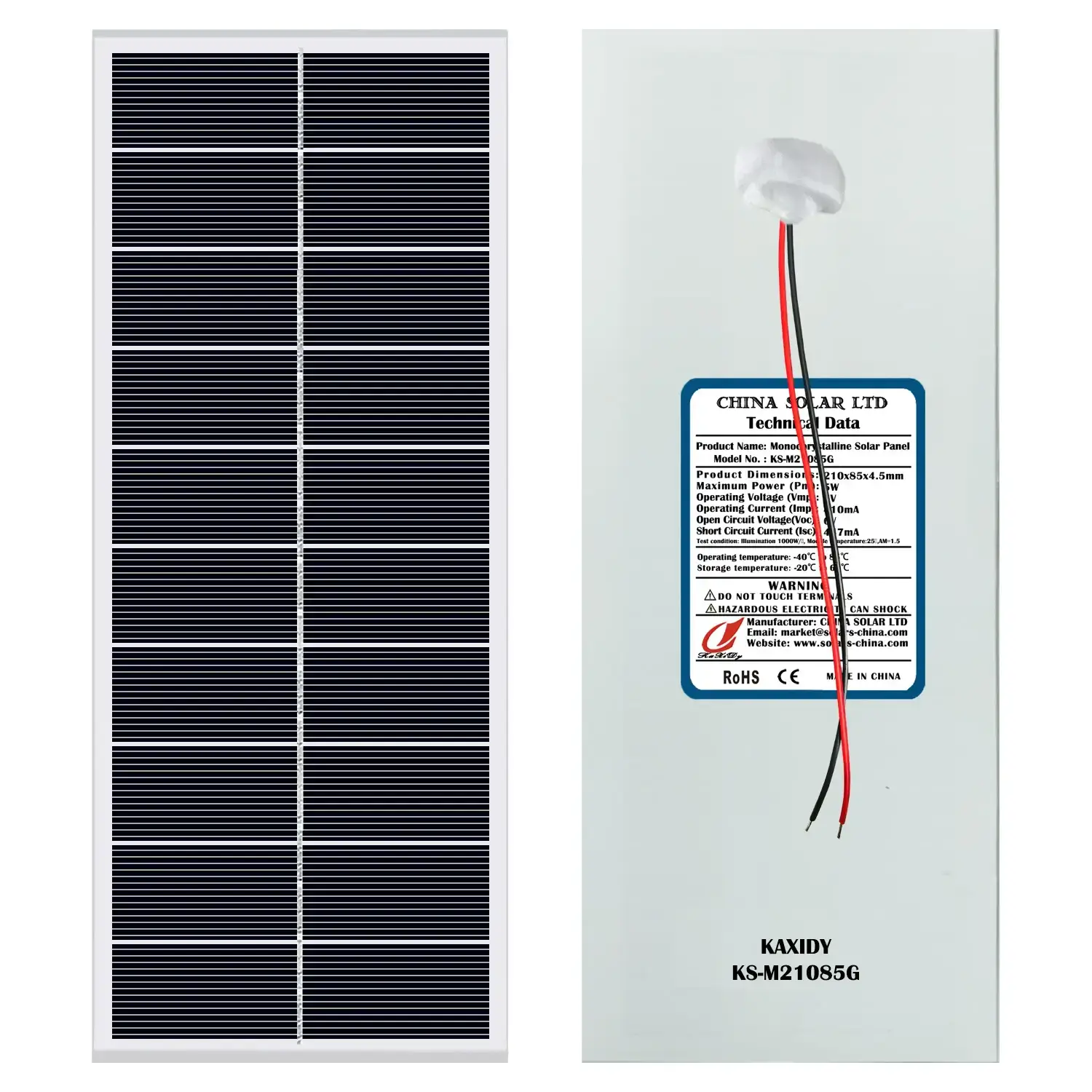 Солнечные батареи 2W 5V