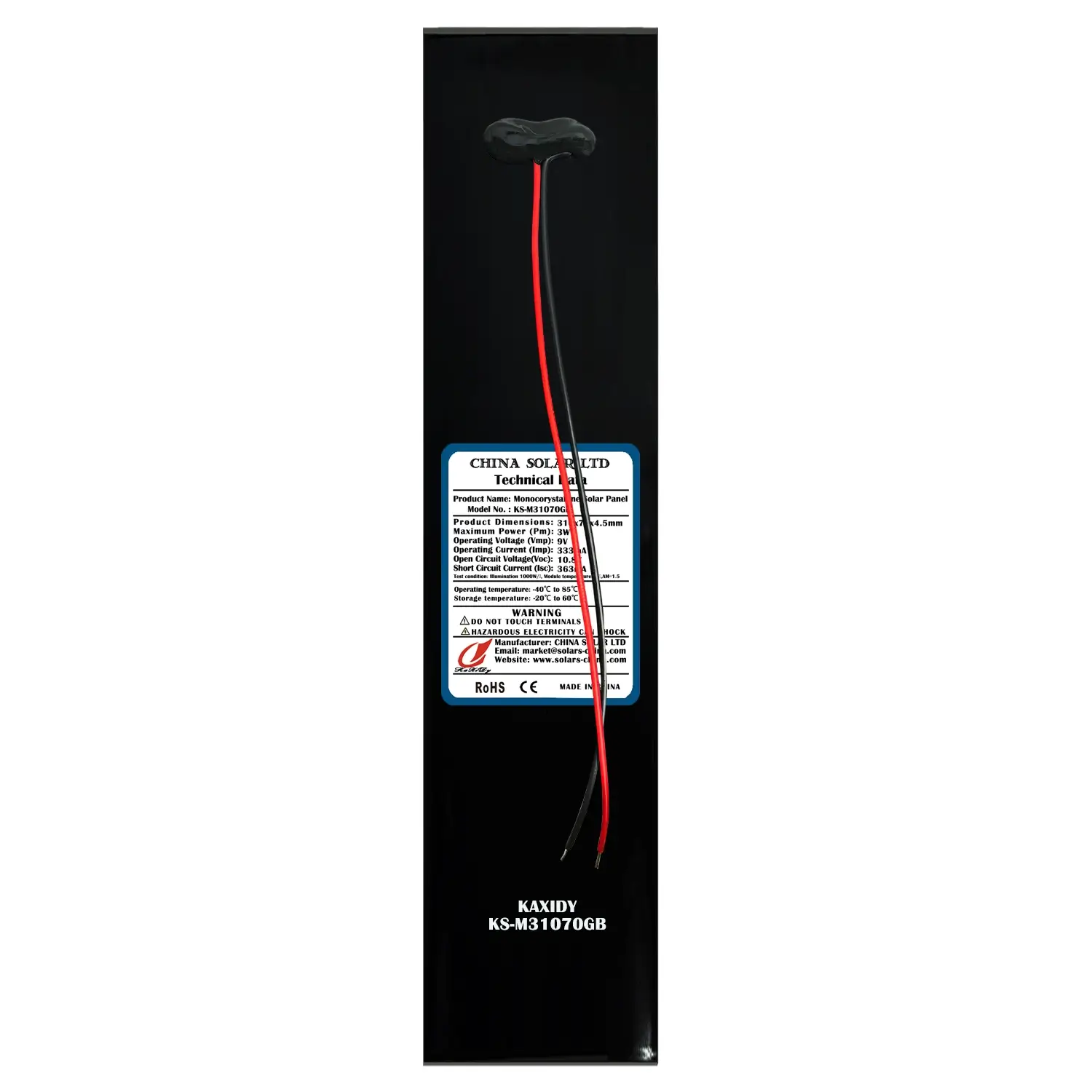 Panneau Solaire 9V